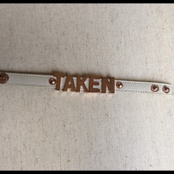 BCBGeneration "Taken" Affirmation Bracelet - Picture 2 of 2